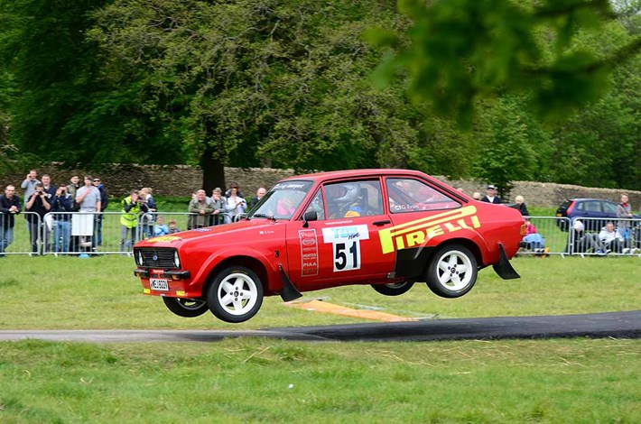 Gwyndaf Evans and Phil Mills won the Escort Cahllenge in their Mk2