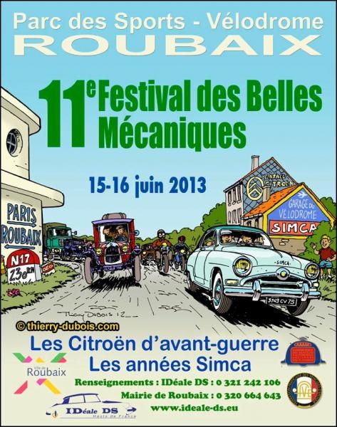 11ème Festival des Belles Mécaniques de Roubaix