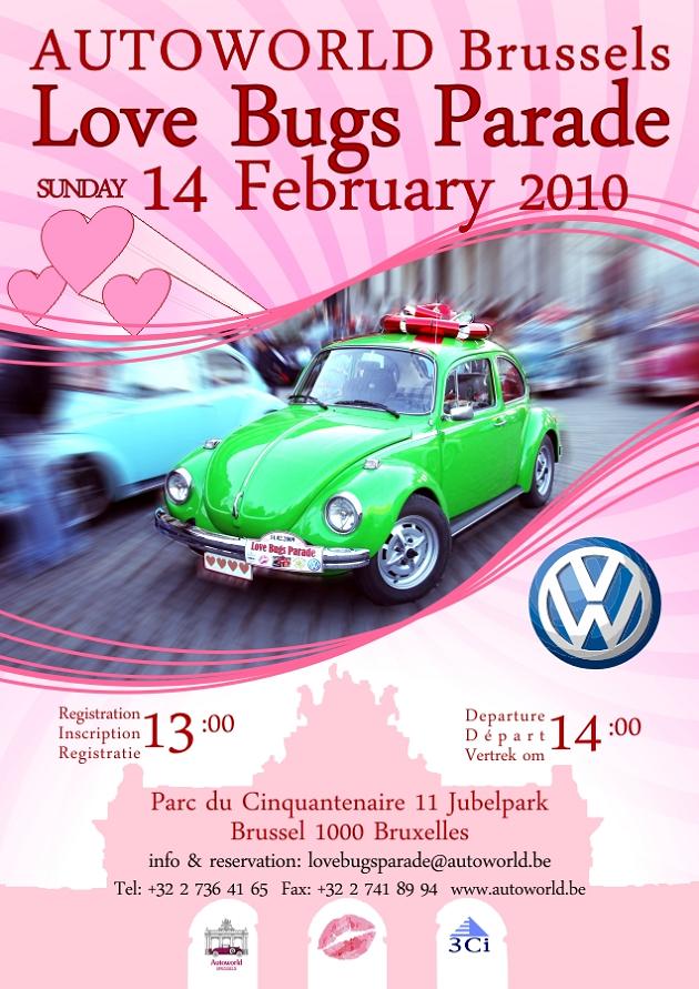 Affiche Love Bugs Parade 2010