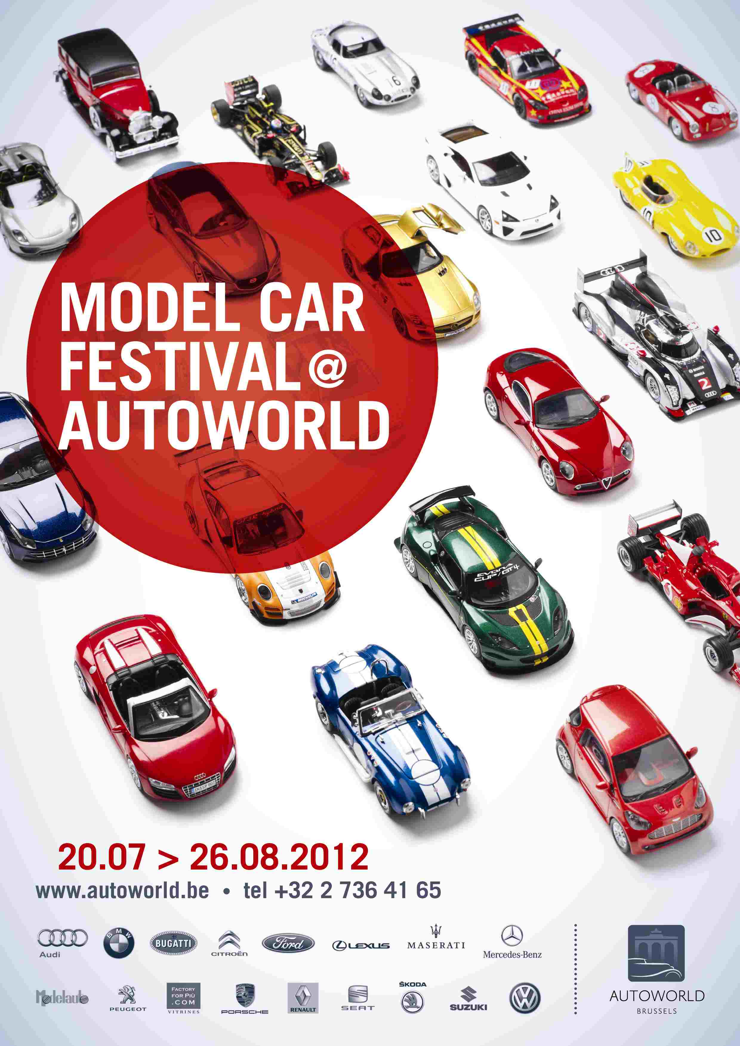 ModelCarFestival Autoworld - Affiche