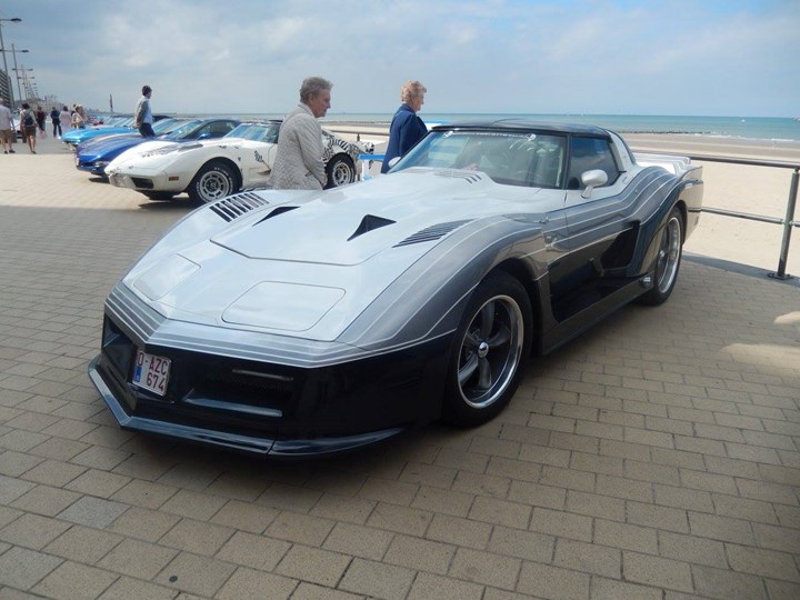 Corvette meets Mustang (Middelkerke)