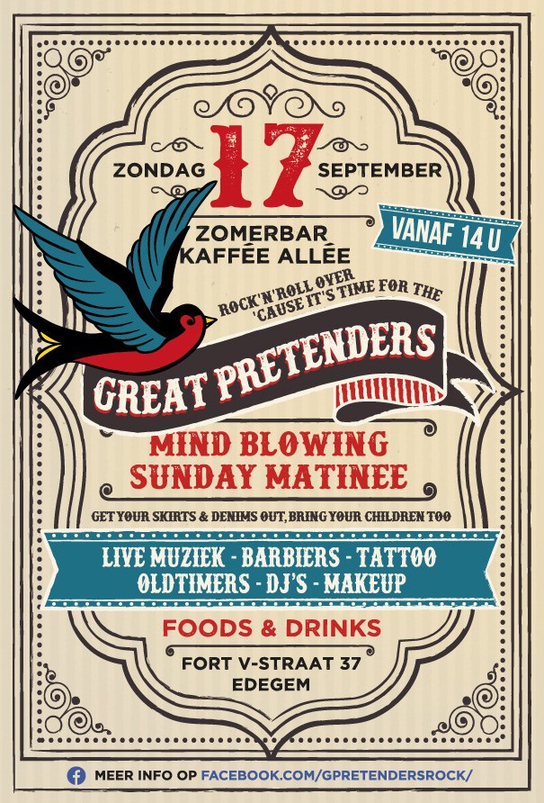 The Great Pretenders Mind Blowing Sunday Matinee (Edegem)