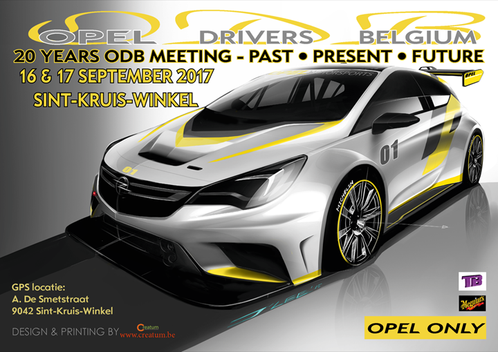 20th anniversary Opel Drivers Belgium (Sint-kruis-winkel)