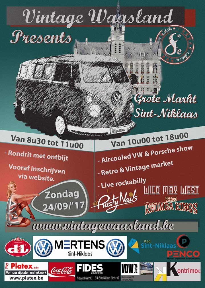 Vintage Waasland Show & Cruise #8 (Sint-Niklaas)