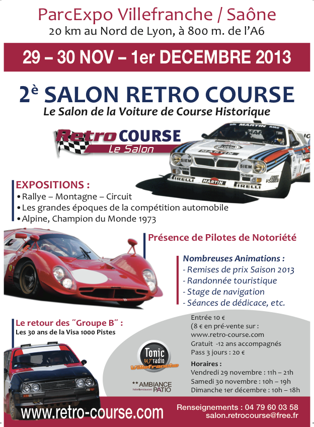 Salon Rétro-course