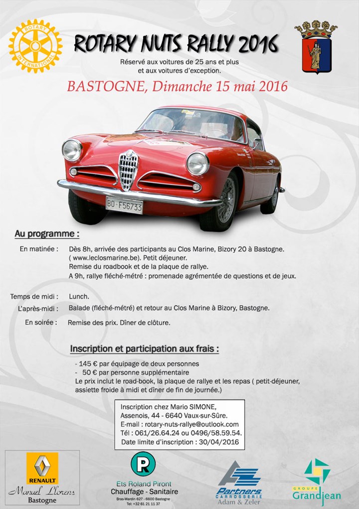 Rotary Nuts Rally Bastogne