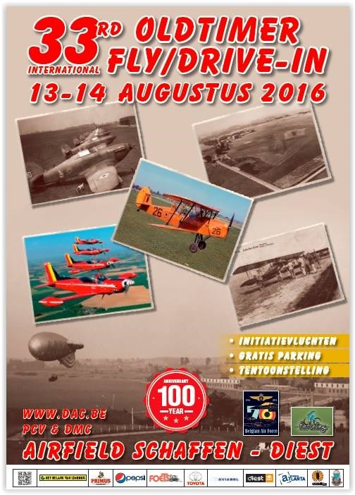 33th edition of the Oldtimer Fly/Drive-In