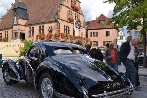 Samenkomst van Bugatti in Molsheim