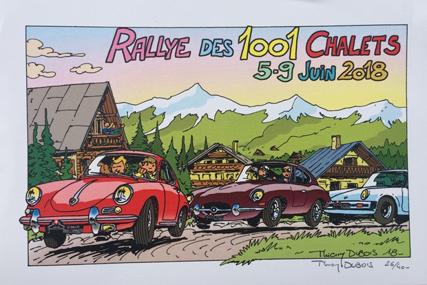 Le Rallye des 1001 Châlets en Suisse du 5 au 9 juin 2018
