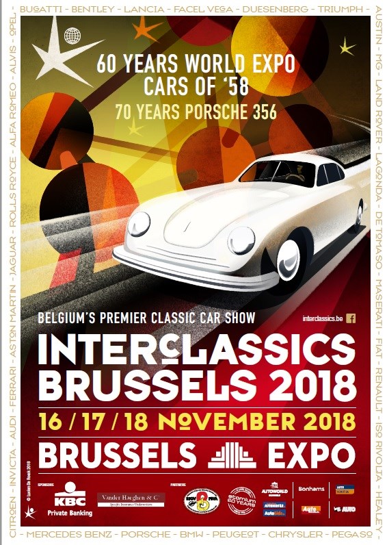 Salon Interclassics Bruxelles 2018