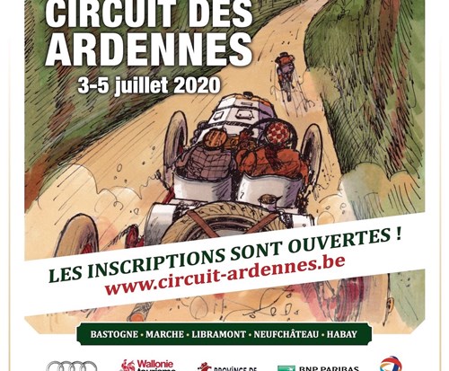 Save the Date - Circuit des Ardennes 2020
