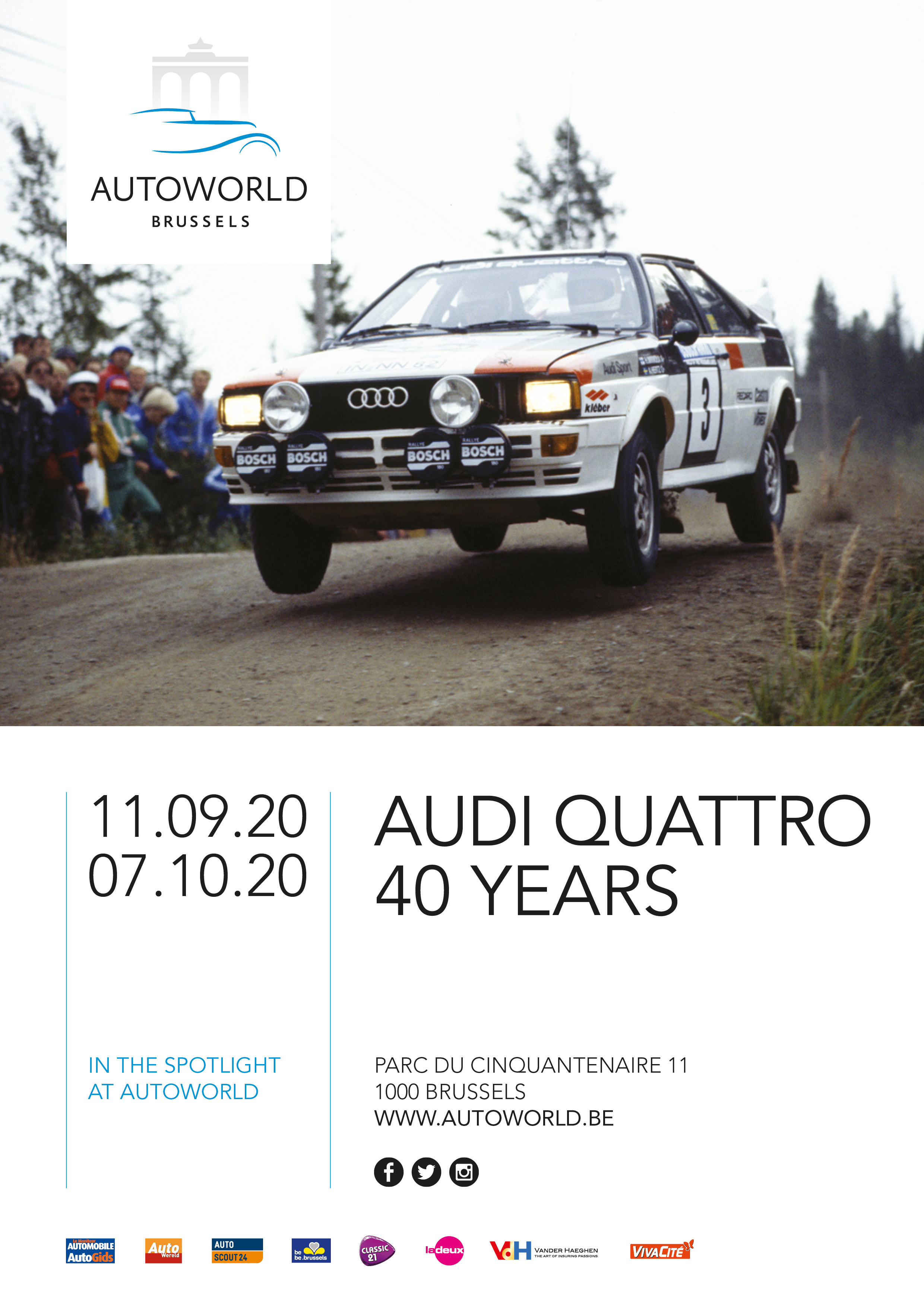 AUTOWORLD - Audi Quattro - 40 Years... in the Spotlight