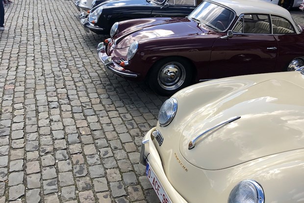 Porsche 356 gathering in Brussels