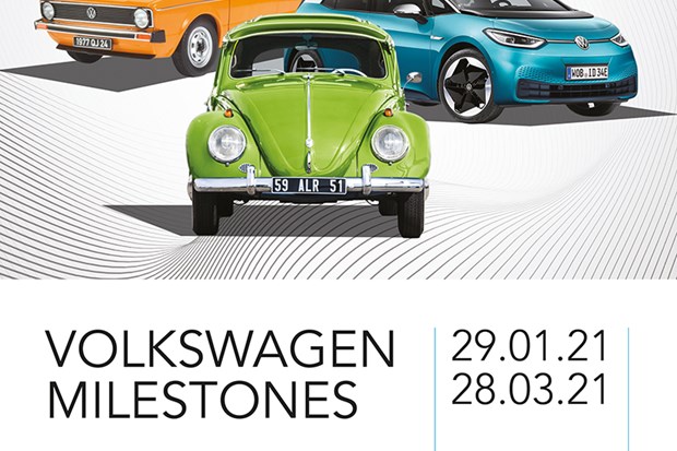 Autoworld-Brussels stelt voor "Volkswagen Milestones" (29/1-28/3/2021)