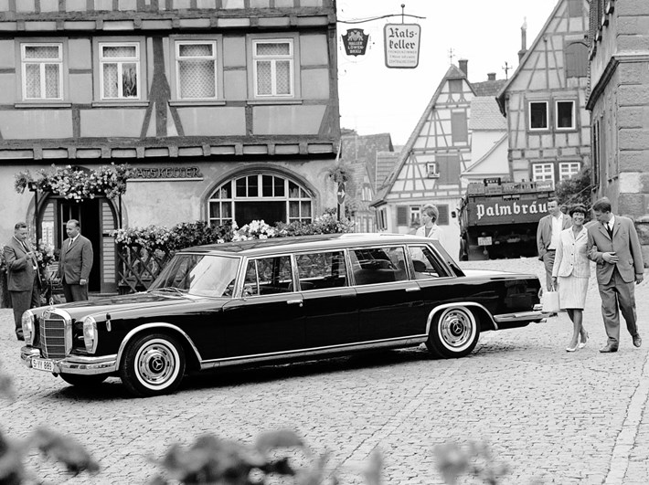 Mercedes 600, an outward sign of success