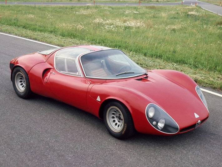 Alfa Romeo Tipo 33 Stradale : sublimerende schoonheid