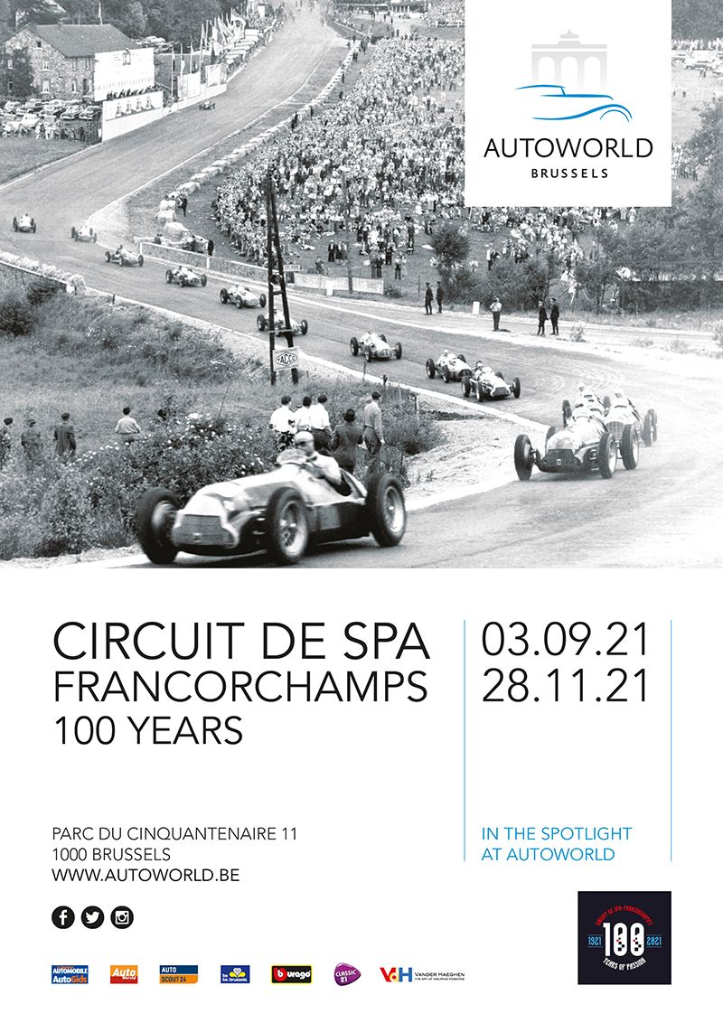 AUTOWORLD BRUSSELS - 100 Years Circuit Spa-Francorchamps
