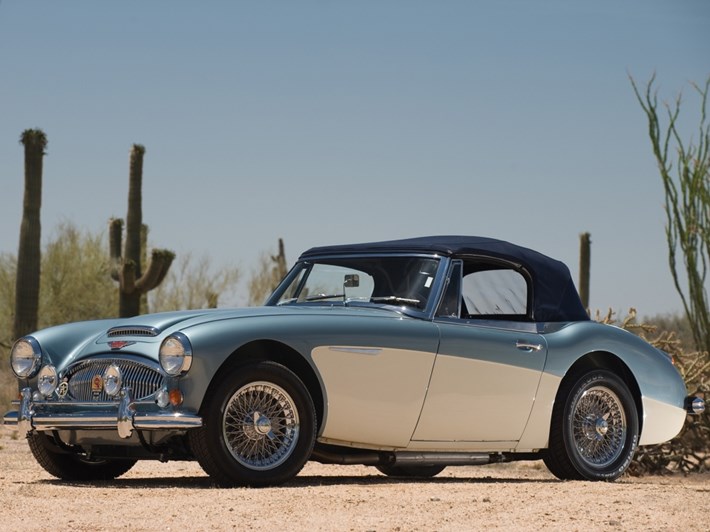 Austin-Healey 3000, de sixties' lieveling