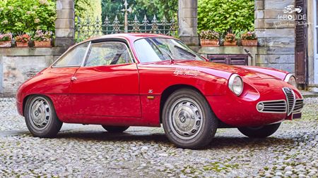 Exclusivity leBolide.com: Alfa Romeo Giulietta Sprint Zagato prototype 00001 from 1959