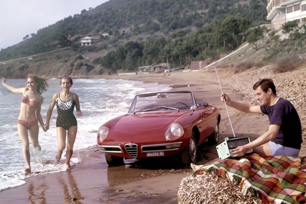 Alfa Romeo Spider, belichaming van la dolce vita.