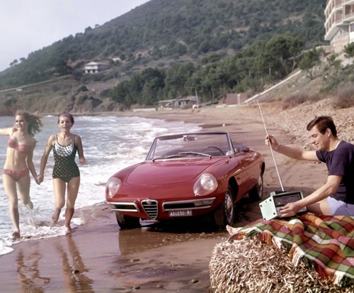 Alfa Romeo Spider, belichaming van la dolce vita.