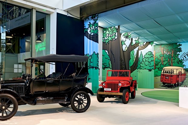 Autoworld - les voitures de Tintin