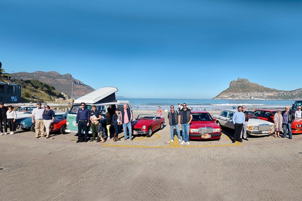 Super météo pour le Cape Tour Classic organisé par Classic Car Passion Afrique du Sud