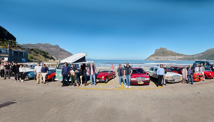 Super météo pour le Cape Tour Classic organisé par Classic Car Passion Afrique du Sud