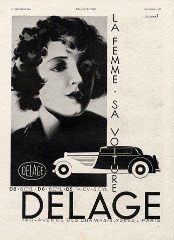 Vanished brands - Delage : French-style luxury