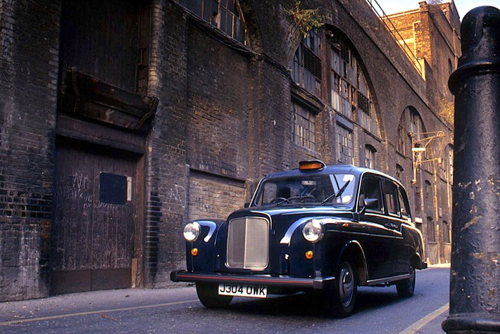 De "black cab" : niet van gisteren !