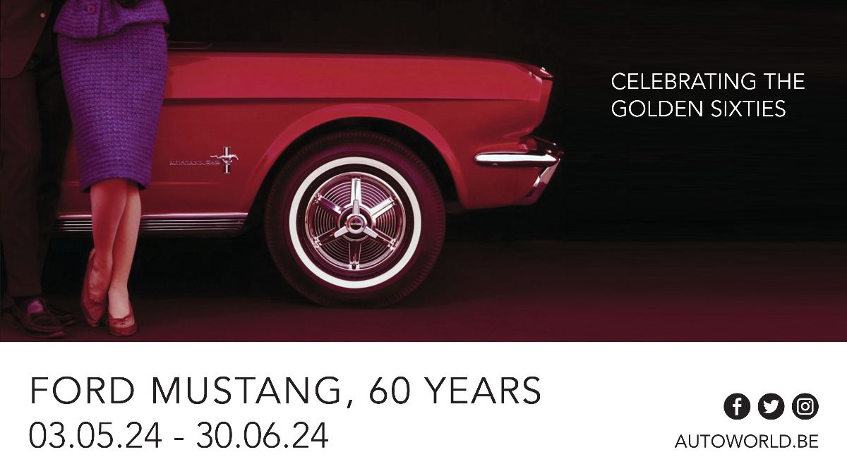Autoworld Brussels - Expositie Ford Mustang 60 Years