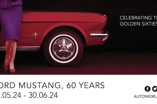 Autoworld Brussels - Expositie Ford Mustang 60 Years