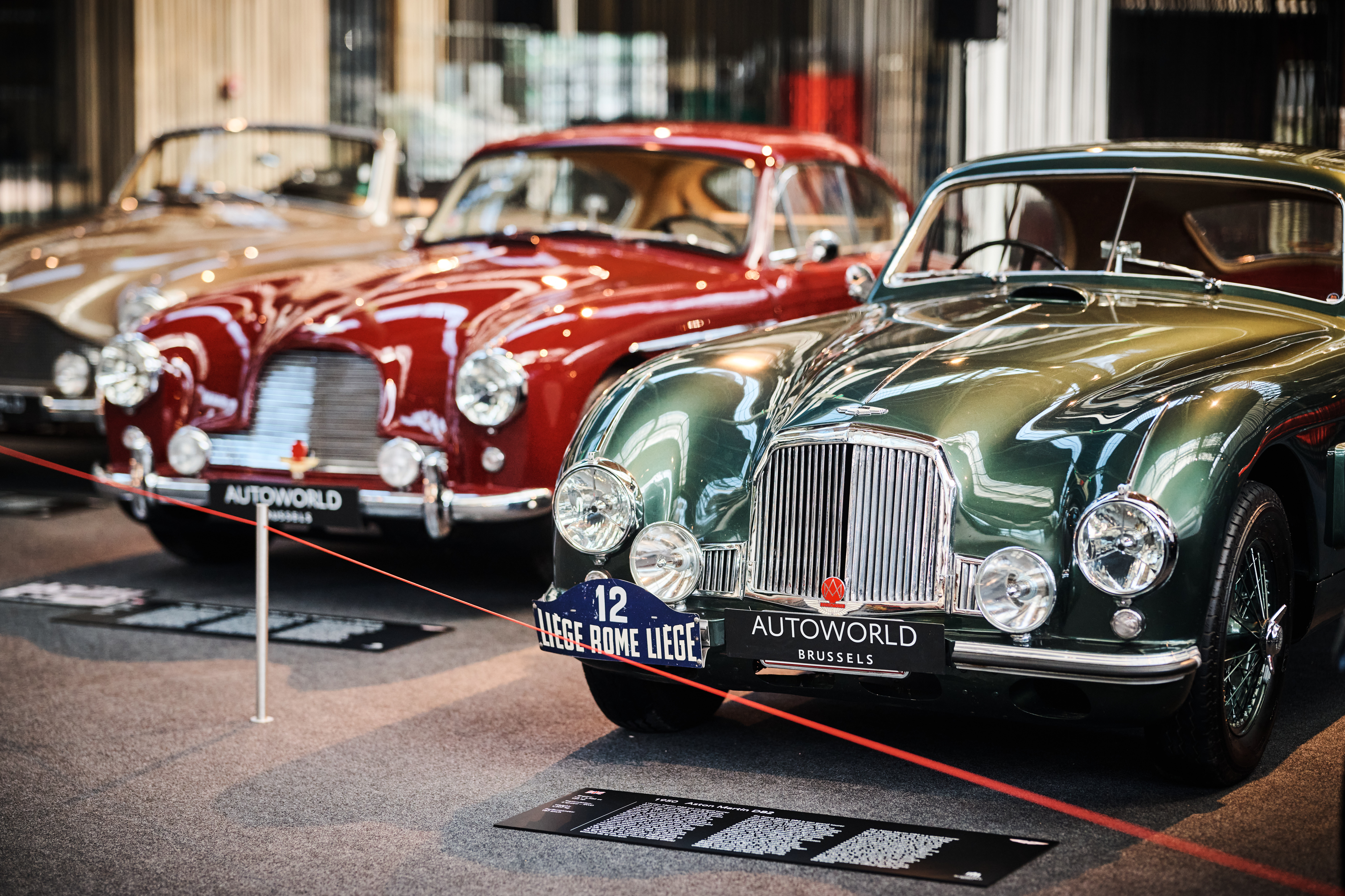 Aston Martin – Elegance in Motion à Autoworld Brussels