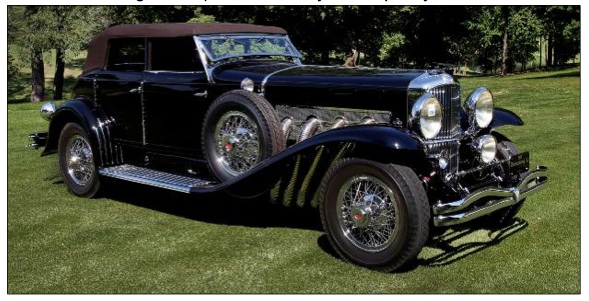 1933 duesenberg SJ RIVIERA PHAETON