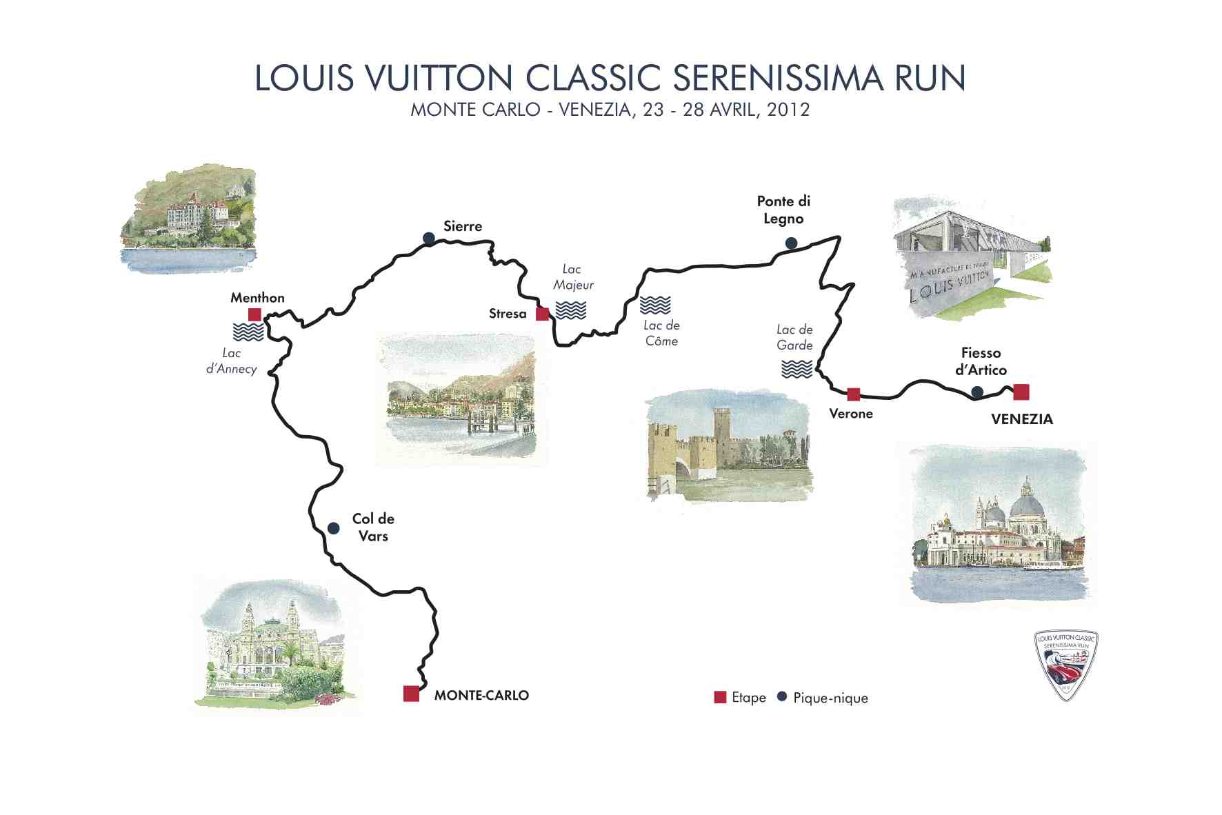 On The Road With The Louis Vuitton Classic Serenissima Run