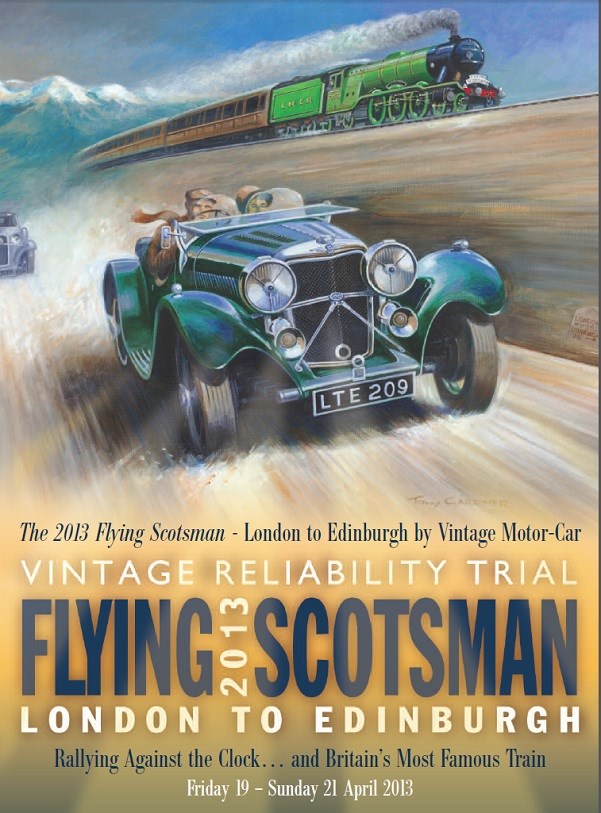 The Flying Scotsman Vintage Reliability Trial 2013