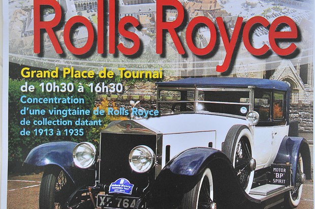 WW1 Commemorative Centenary Tour 2014 Rolls Tournai