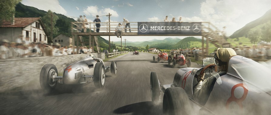 Het prachtig Silver Arrows project