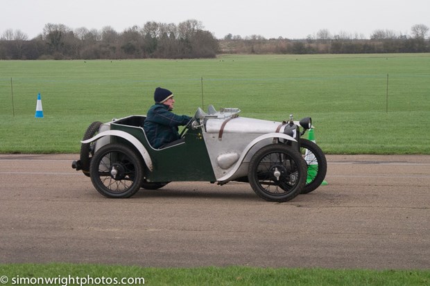VSCC Winter Driving Tests, Bicester Heritage