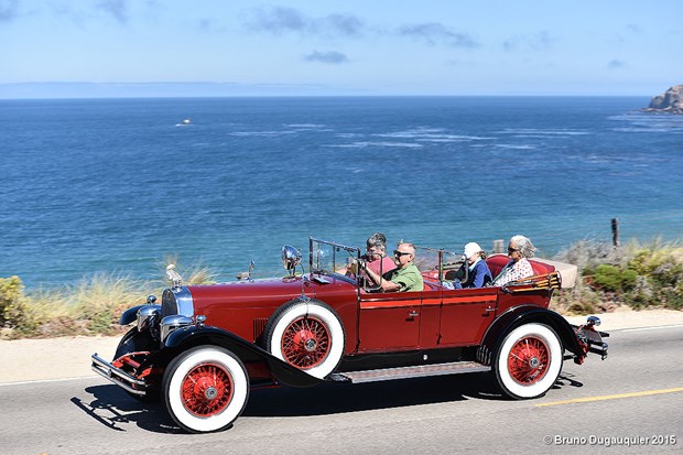 Pebble Beach 2015 - le Tour