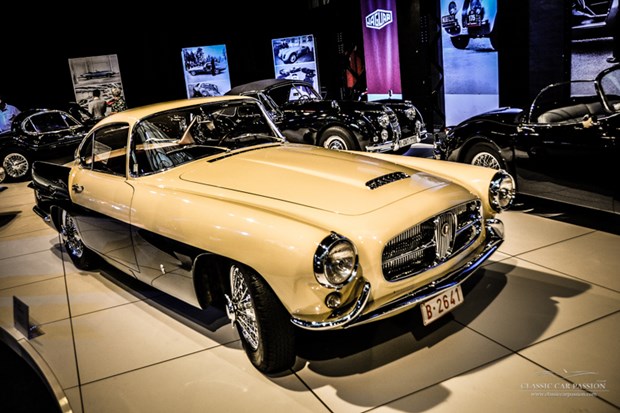 Voorsmaakje van de Autoworld expositie - 80 years Jaguar
