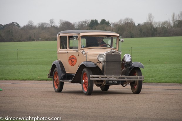 VSCC Winter Driving Tests, Bicester Heritage