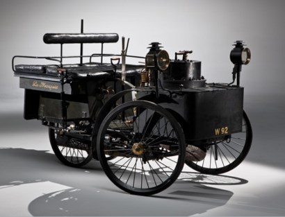 1884 De Dion Bouton Et Trepardoux Dos-A-Dos Steam Runabout