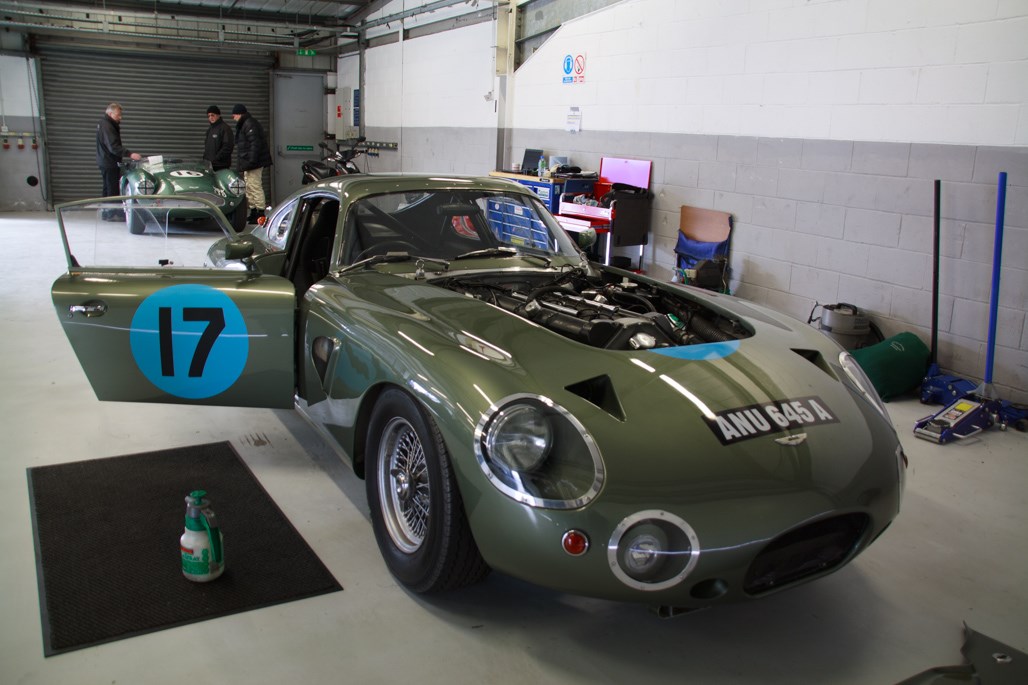 Aston Martin Owners Club racing Silverstone