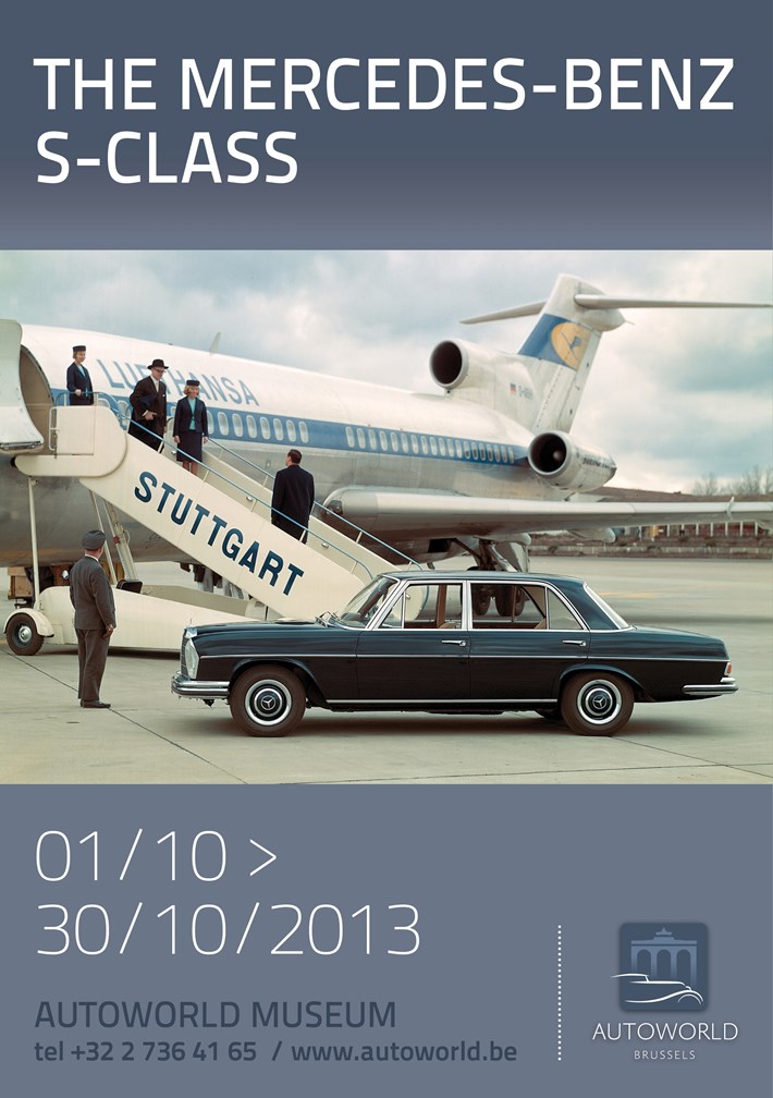 affiche - expo mercedes - autoworld oct