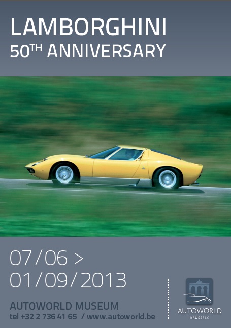Affiche lambo 50 years