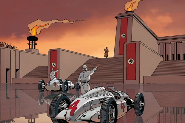 BD GRAND PRIX Adieu dargaud mark van oppem marvano