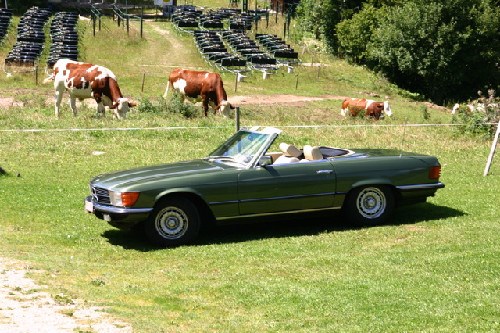 Vuelta a España con coches clasicos
