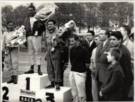 podium gp de belgique 1961