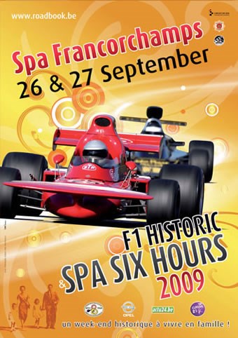 Meeting F1 Historic & Spa Six Hours sur le circuit de Spa Francorchamps